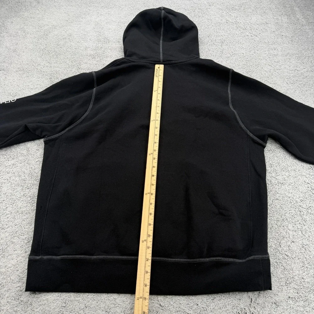 Nike Sportswear Hoodie Mens Large Black Just Do It Pullover Sweatshirt DD6218